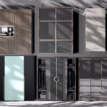 北欧衣柜组合- 建E网3d模型分享交流平台-3d模型下载-3d模型下载网站