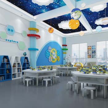 现代幼儿园科学室