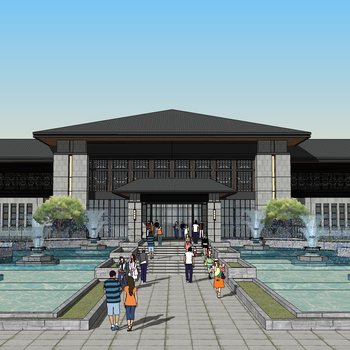 新中式会所建筑