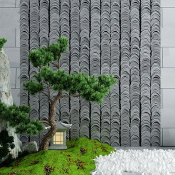 花园景观组合- 建e网3d模型分享交流平台-3d模型下载
