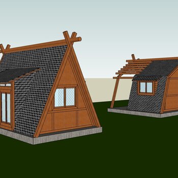 欧式小木屋
