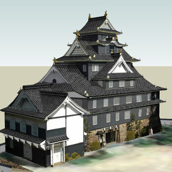 日式古建筑
