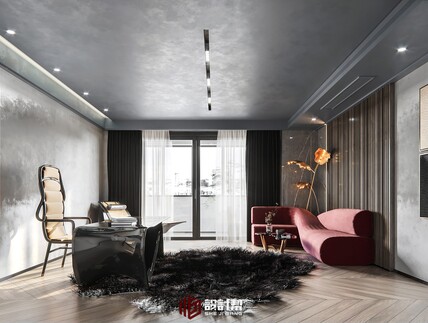 现代侘寂风格整套方案 - 效果图交流区-建e室内设计网