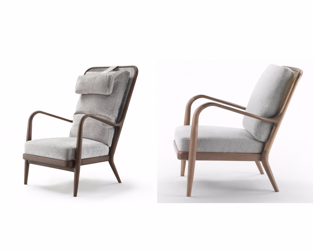 意大利-Flexform休闲椅组合