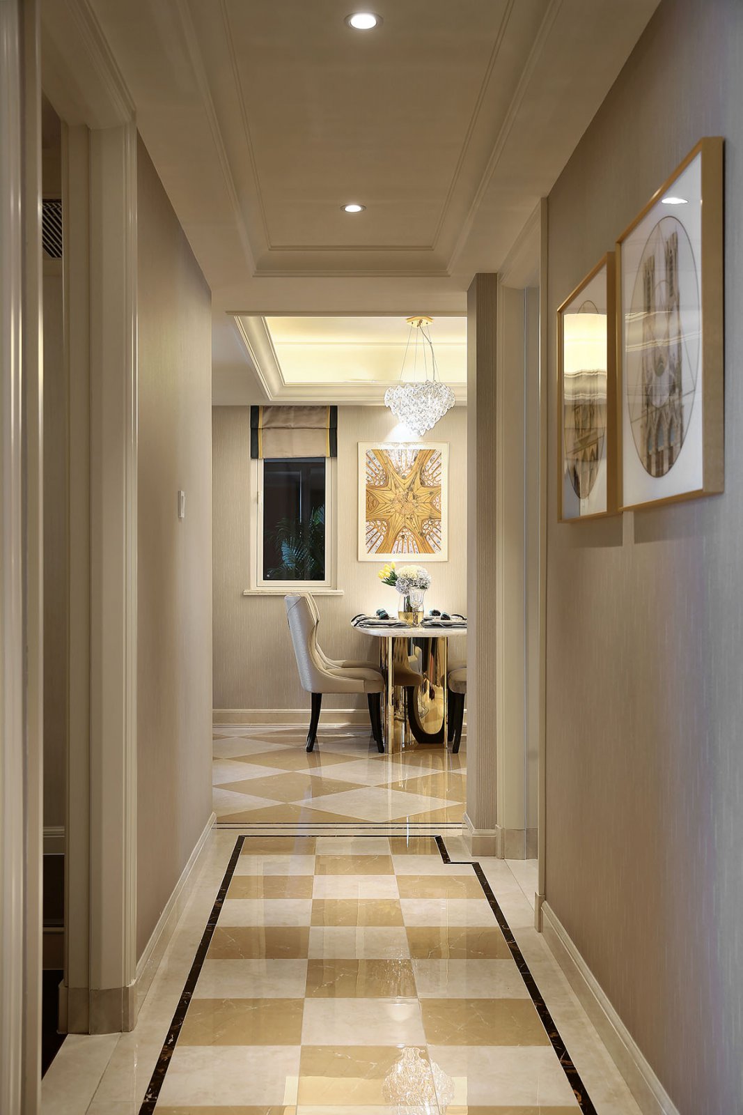 126㎡杭州滨江东方名府04样板间 | 杭州极尚装