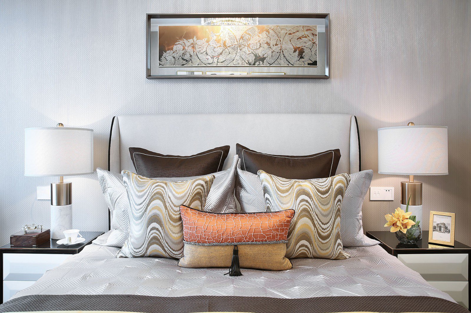 126㎡杭州滨江东方名府04样板间 | 杭州极尚装