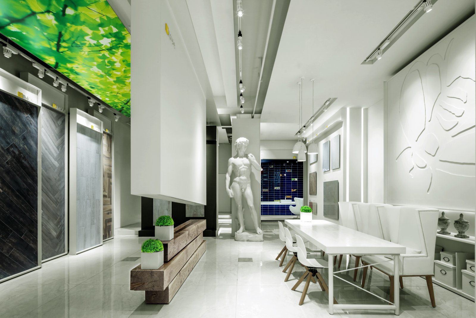 意大利 IMOLA 陶瓷展陈空间设计现代展馆展厅