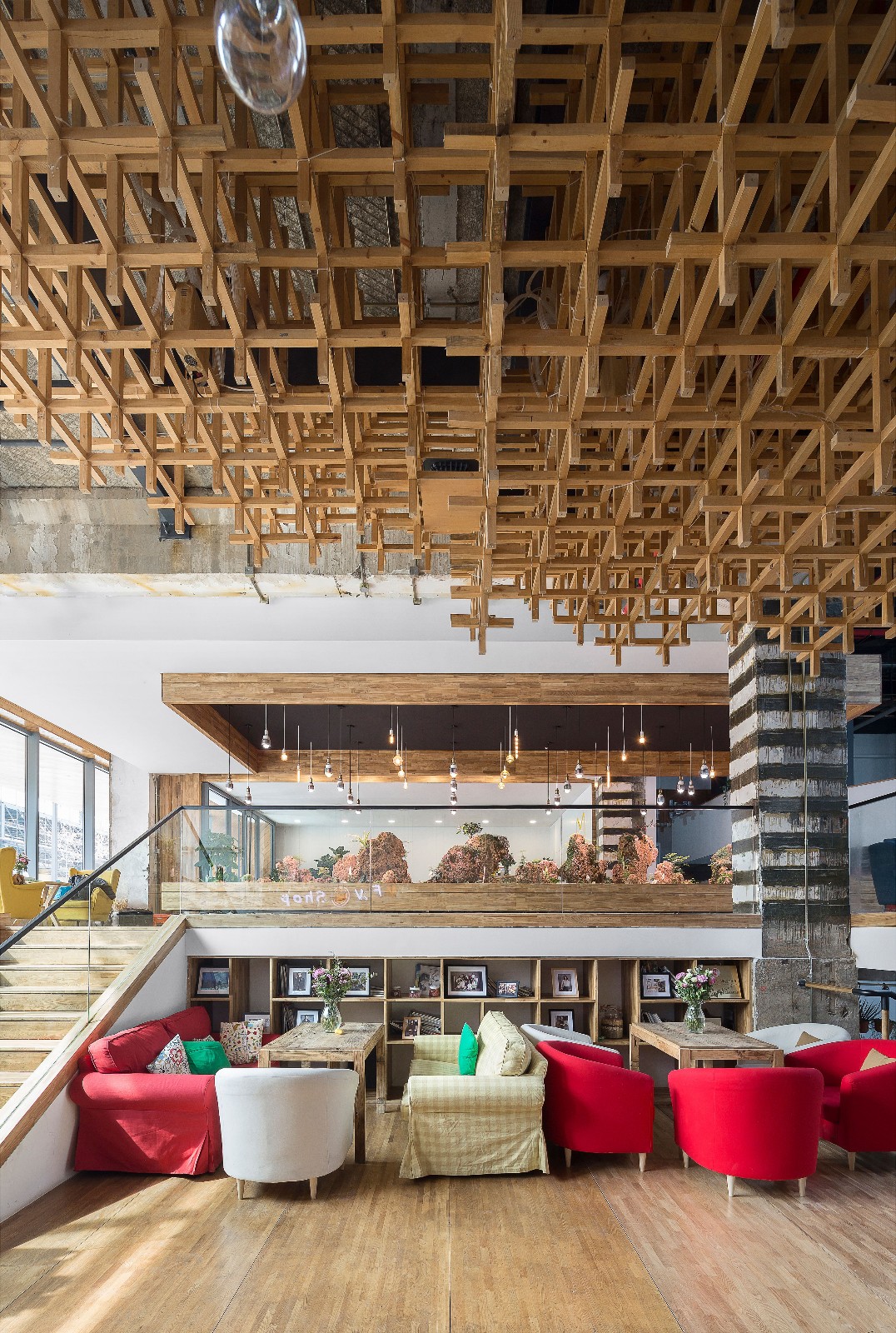 蚂蜂窝旅游网全球总部 现代办公空间-发现世界