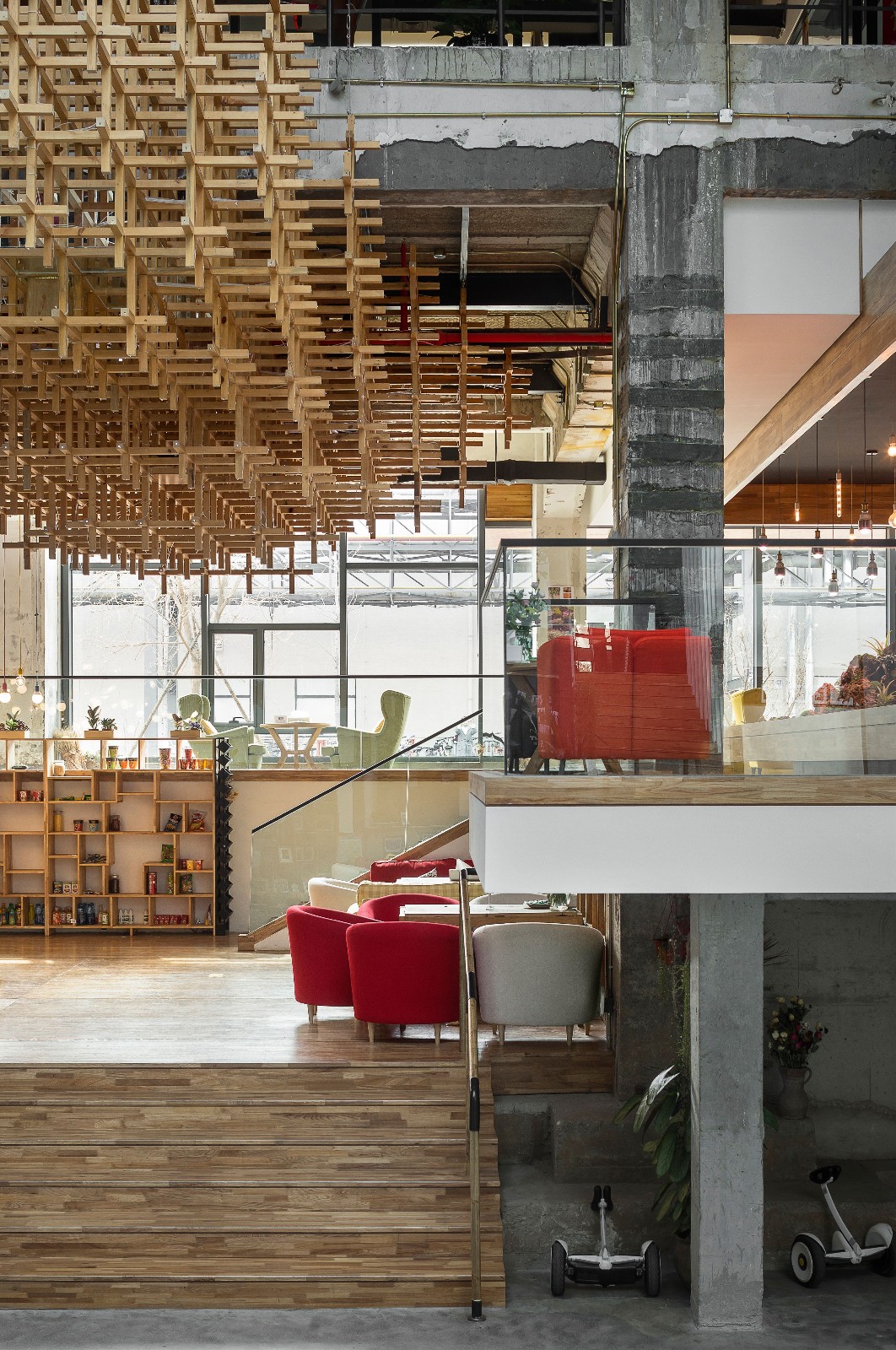 蚂蜂窝旅游网全球总部 现代办公空间-发现世界