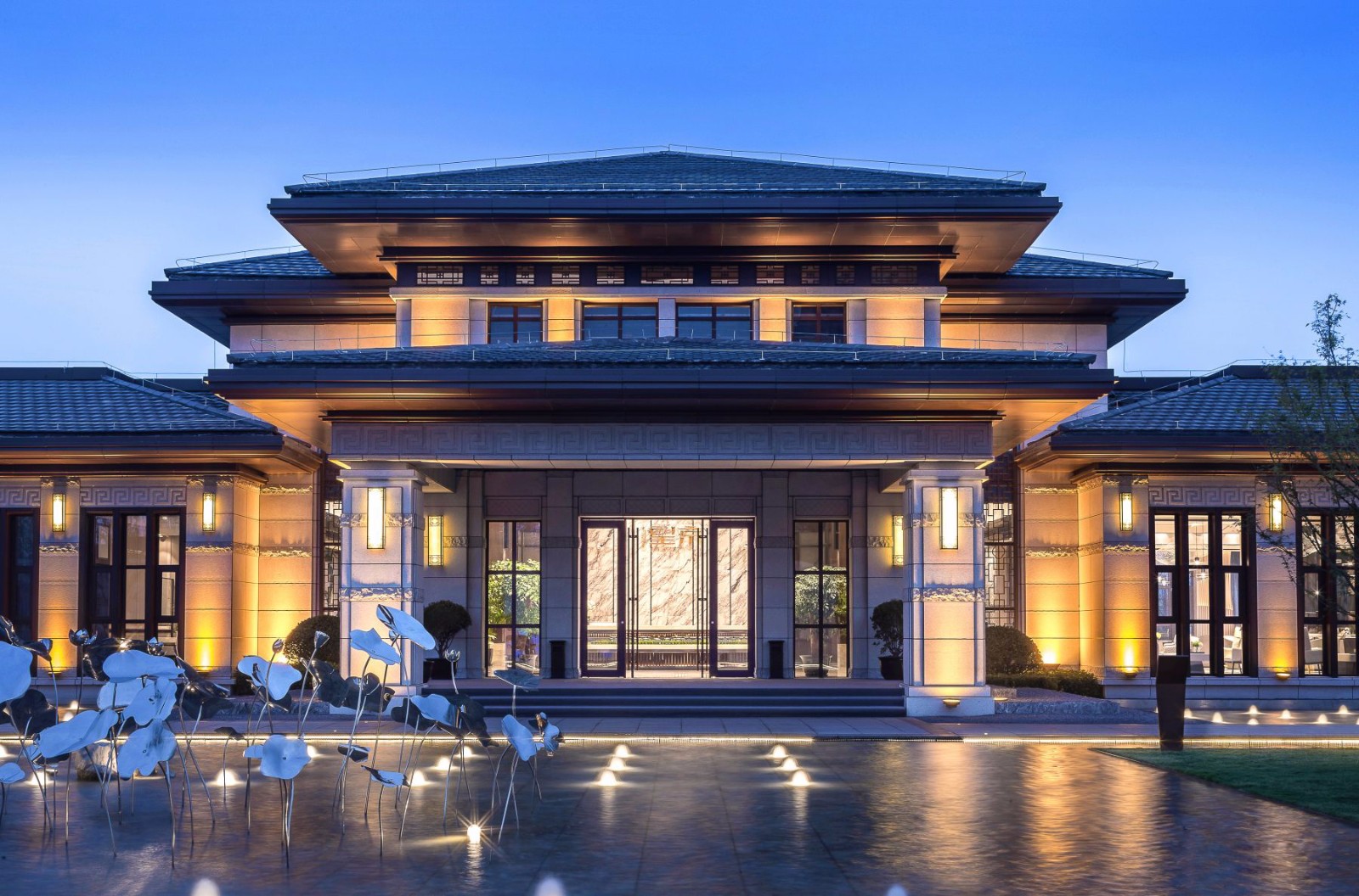 开封东润银基望京营销中心新中式售楼处-发现