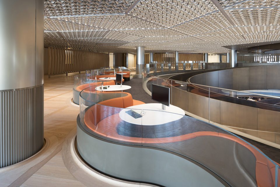 伦敦Bloomberg欧洲新总部大楼设计现代办公空