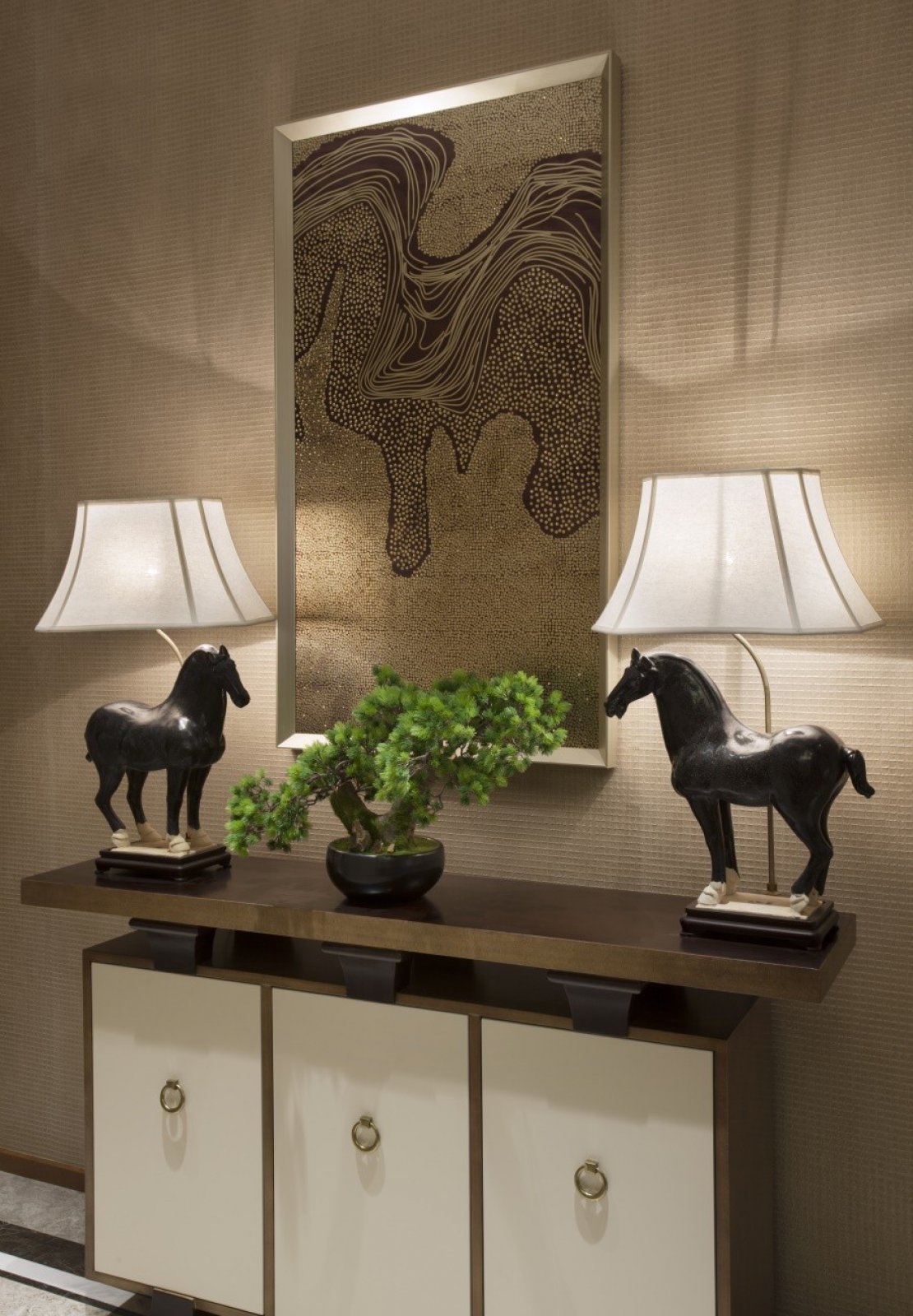 百搭园 | 279.06㎡上海恒大华府样板房新中式别