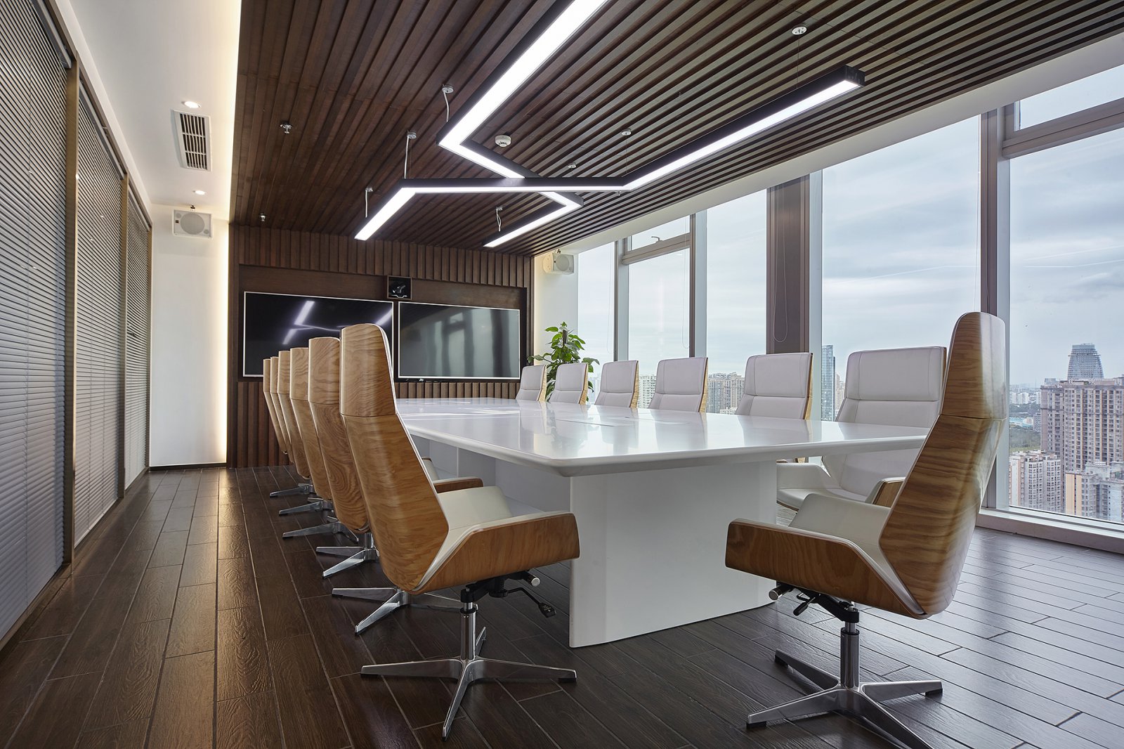 尚舍设计丨办公空间丨鼎晖投资成都分区现代办