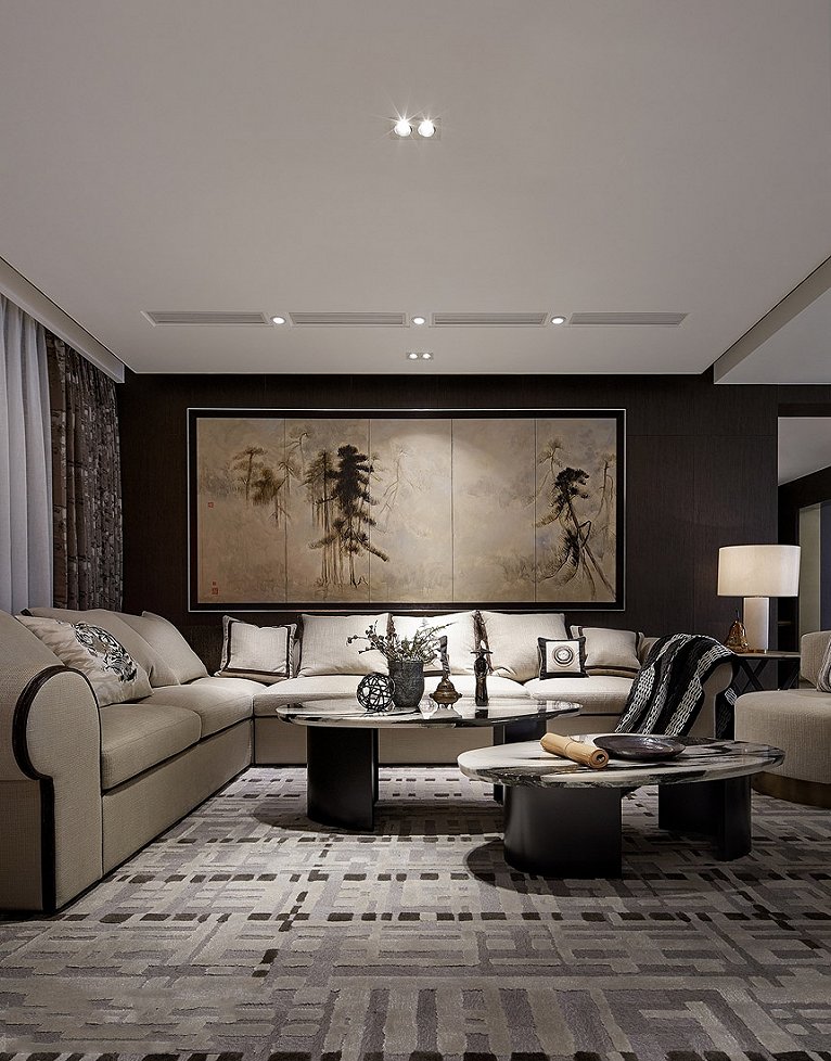 201㎡海航豪庭北苑样板间 | 郑树芬现代样板间