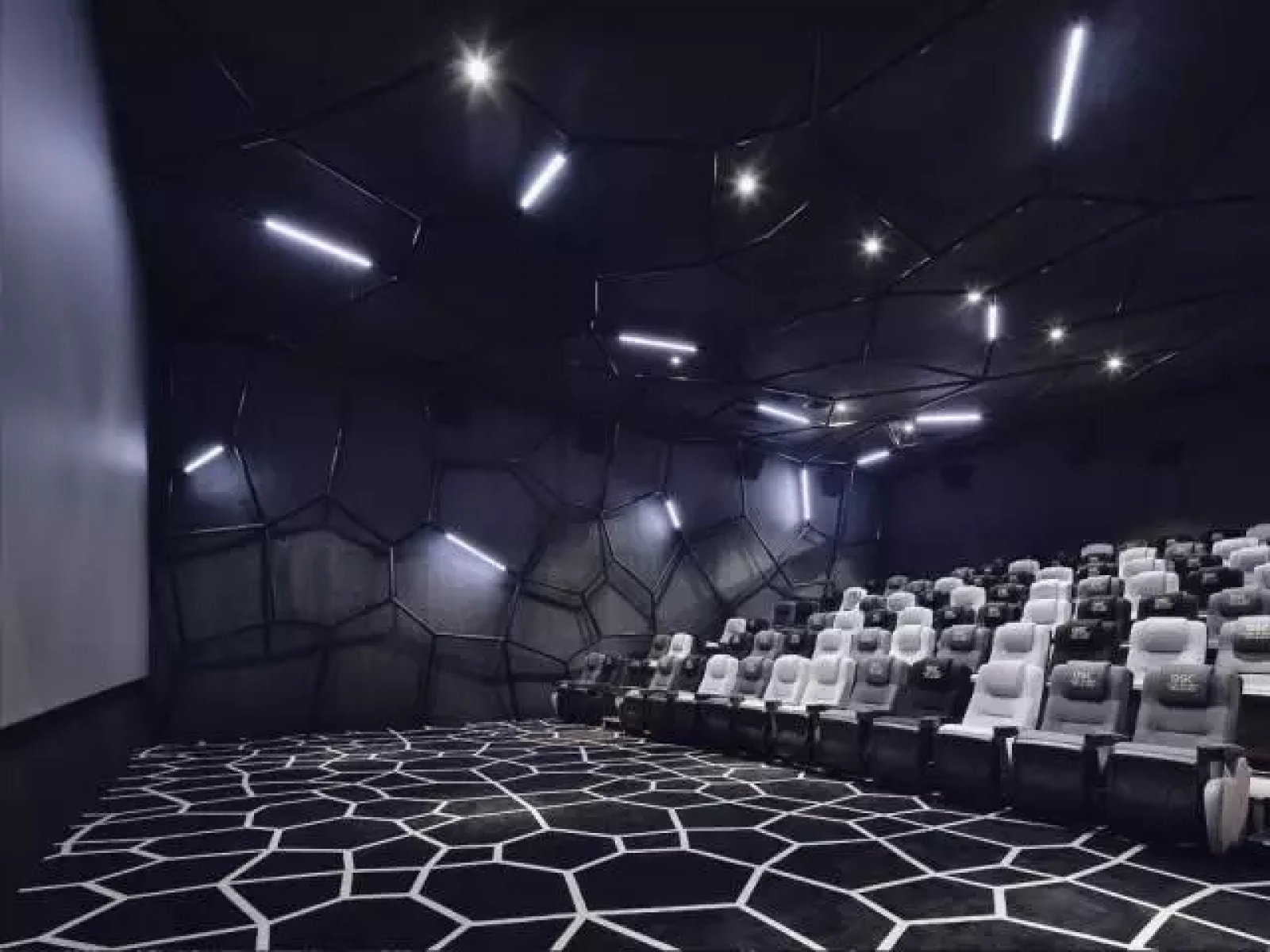 结晶体 | 浙江台州电影院室内设计-3d模型分享
