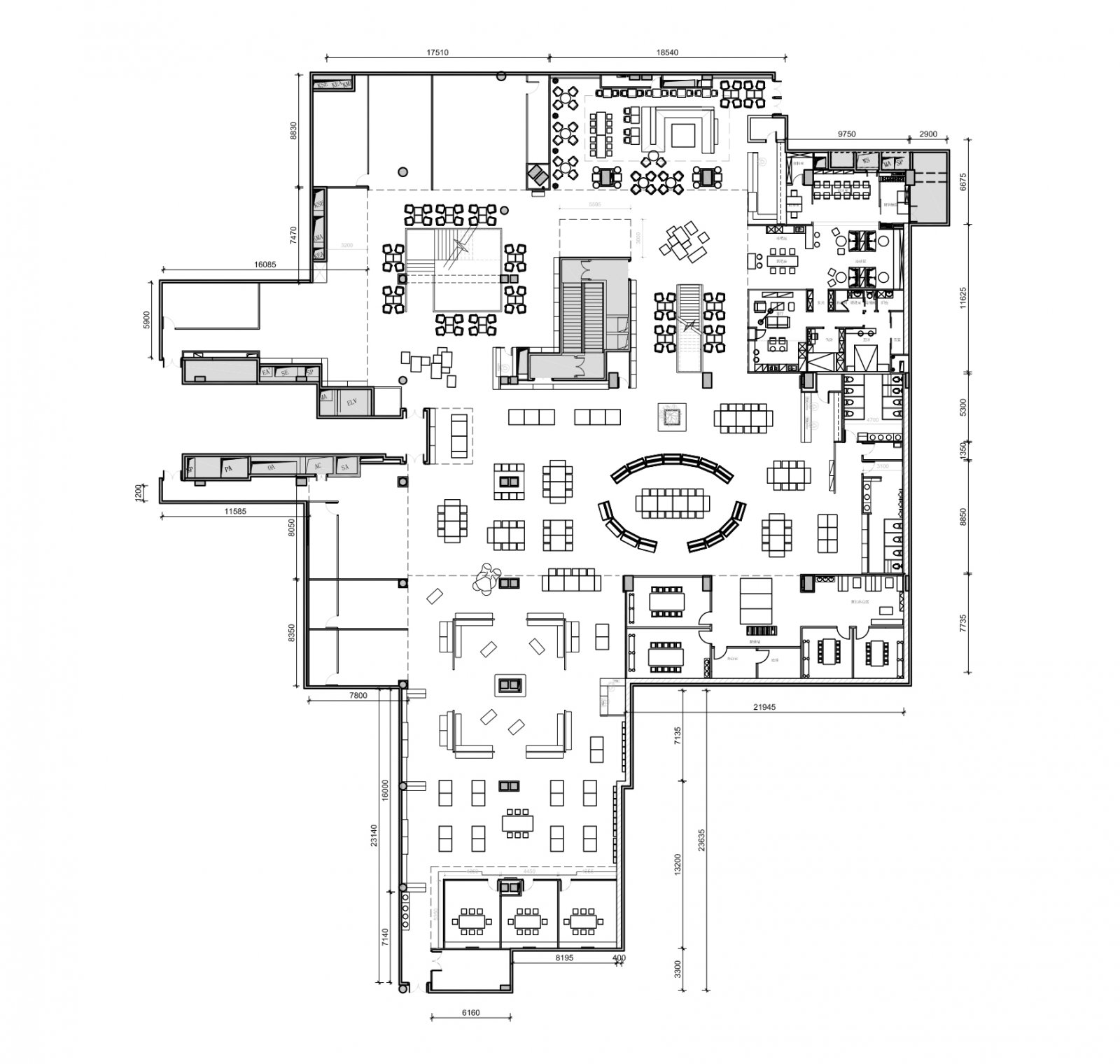 北京3600㎡言几又书店-建e室内设计网-设计案例