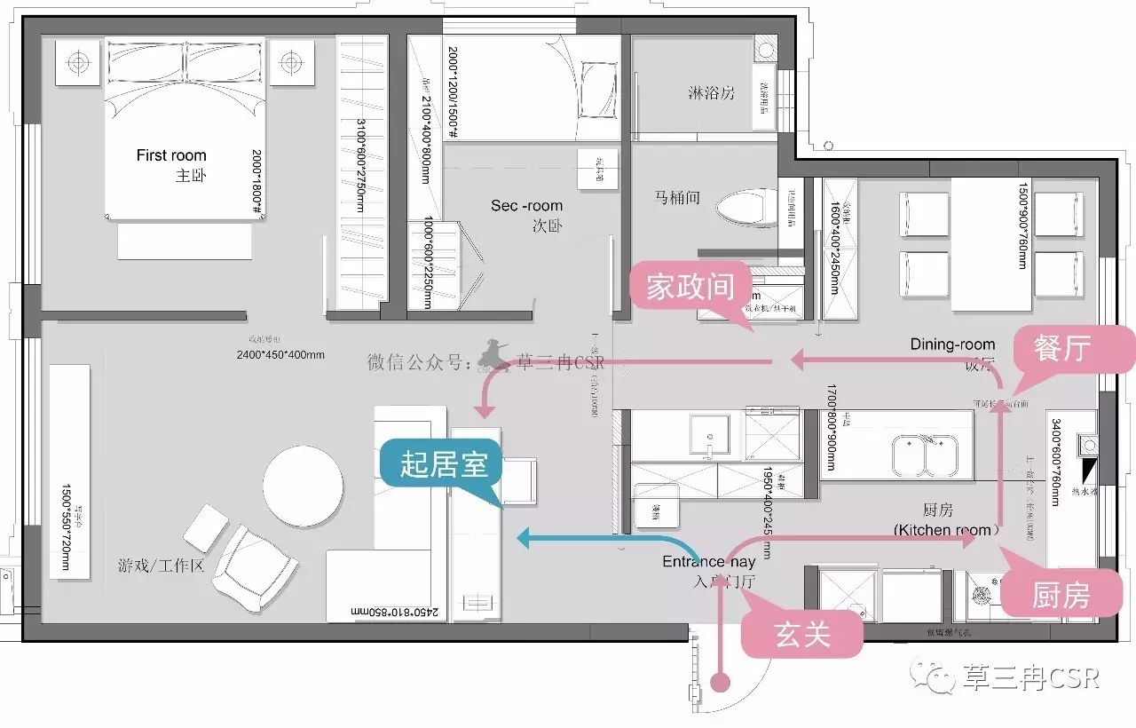 解决小户型痛点的终极武器洄游动线