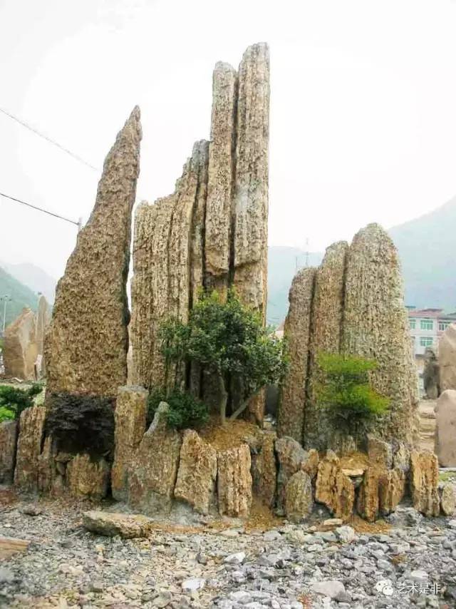 十大常用景观置石