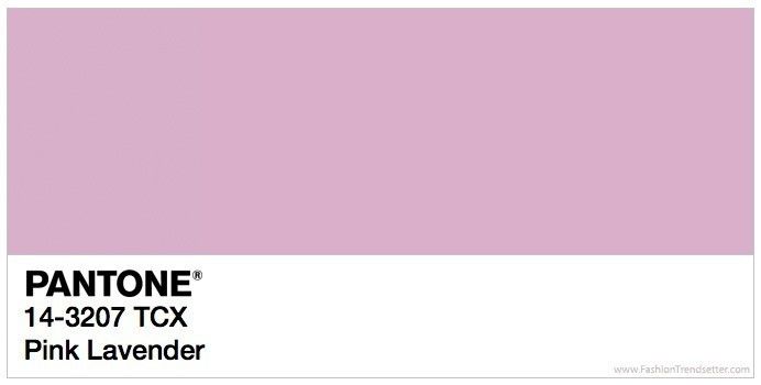 pantone 14-3207 pink lavender 粉紫薰衣草色