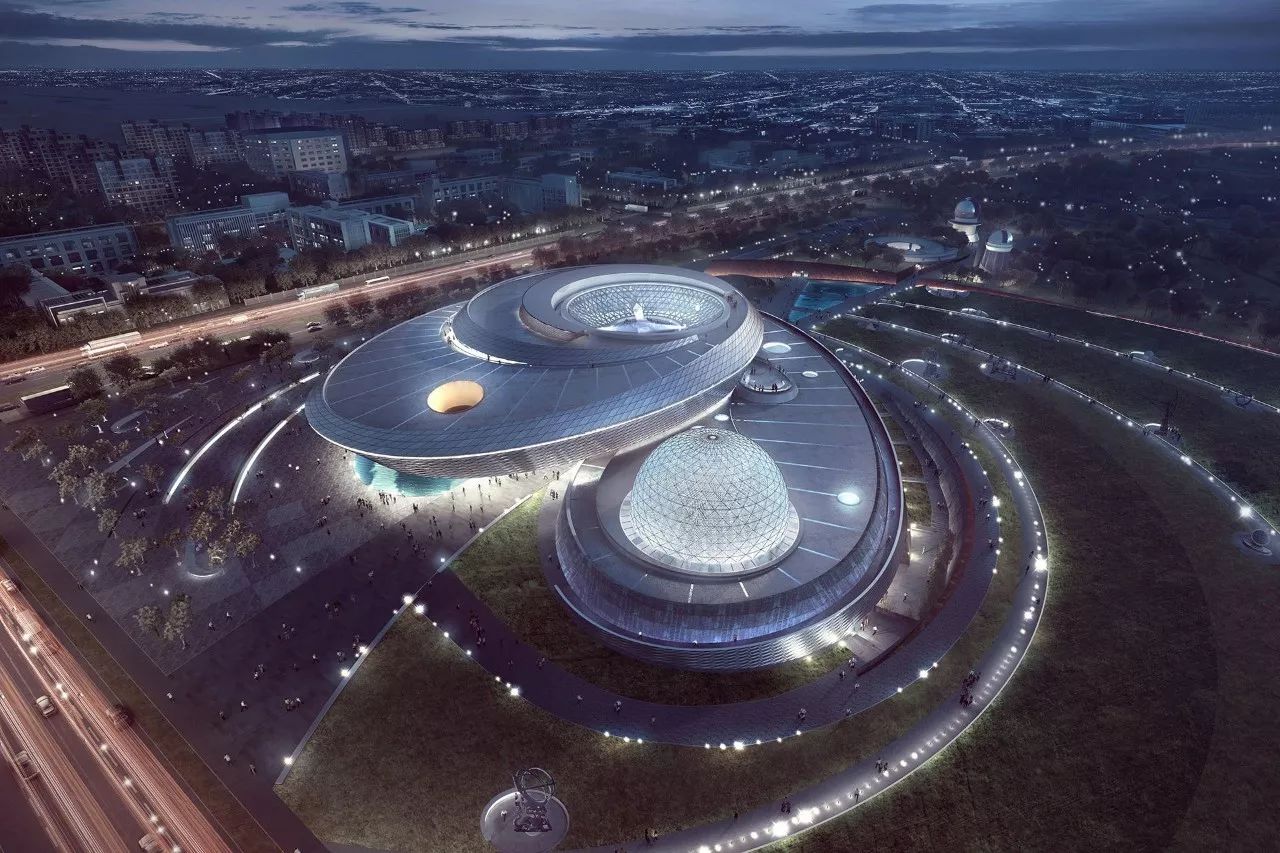 全世界最大最炫酷的天文馆,就在上海-3d模型分