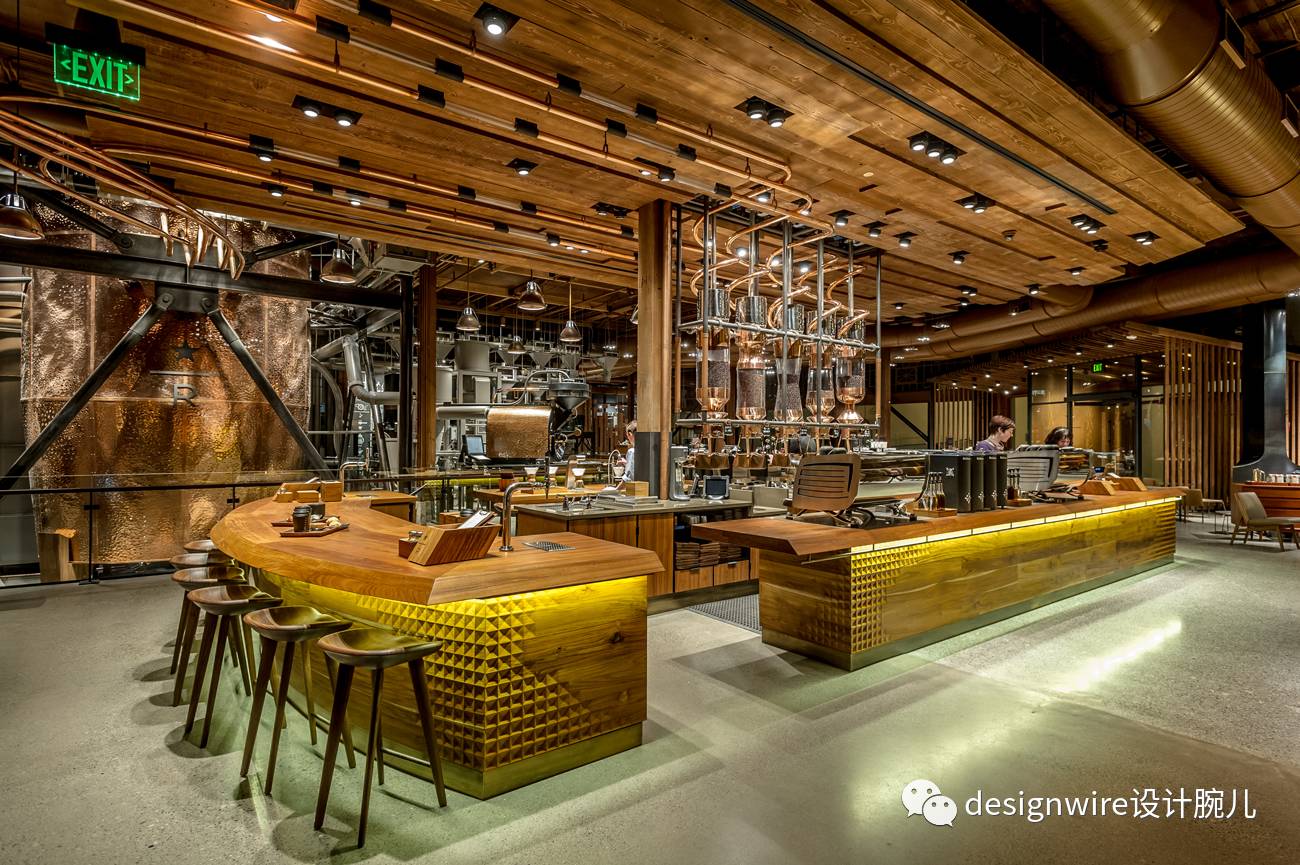 上海，一座星巴克全球最大烘焙工坊体验店设计!