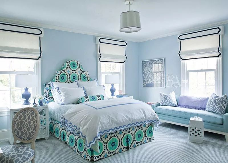 婴儿蓝,袅绕仙气举手投足之间,婀娜曼妙撩动凡人心弦