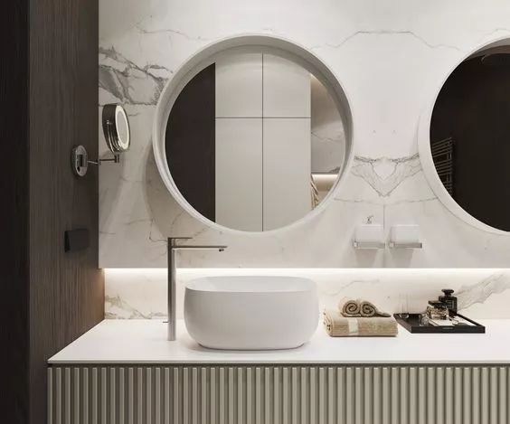 卫生间太丑，可能是洗漱台没装对!