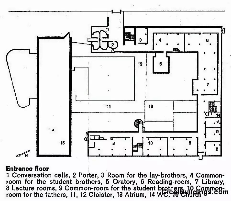 lecorbusier拉图雷特修道院