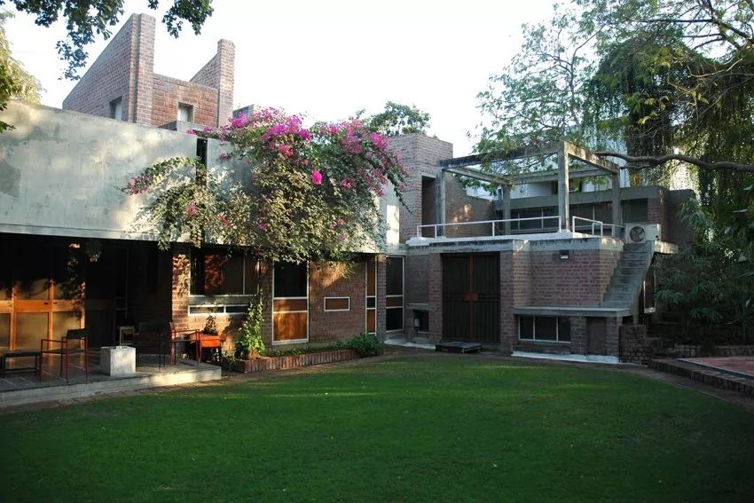 卡玛拉家宅(kamala house),印度艾哈迈达巴德,1963年