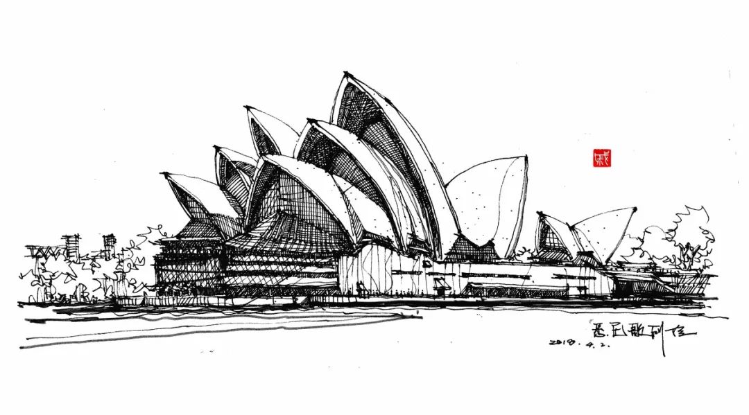▽ 悉尼歌剧院▽ 新西兰抗震图书馆▽ 星海音乐厅▽ 意大利博科尼大学