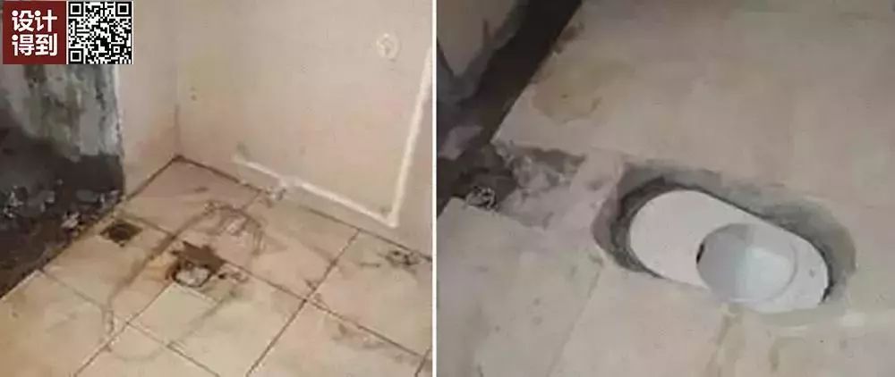 排水点与墙面距离过小,装不下马桶怎么办?