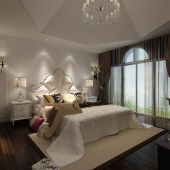 新古典卧室3d模型