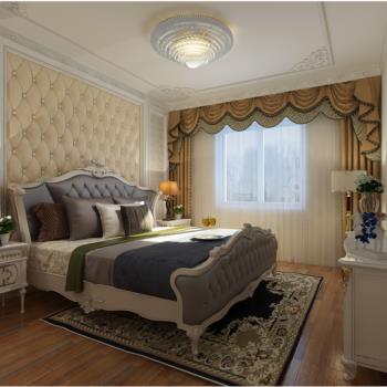 西式卧室3d模型