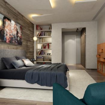 loft卧室3d模型