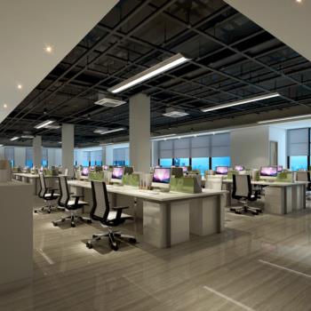 现代办公室3d模型