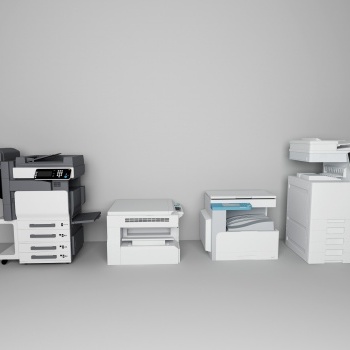打印复印机3d模型