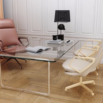 荷兰 Artifort 现代办公桌椅组合