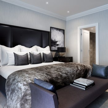 Boscolo 设计高雅而不吝啬的艺术格调现代美式卧室