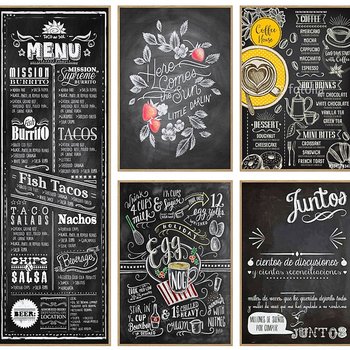 北欧黑板装饰画