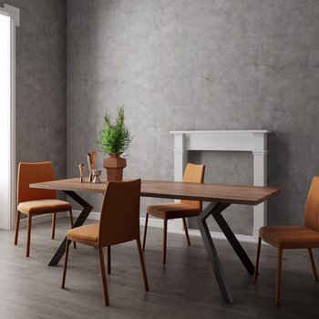 意大利 SEDIT 现代餐桌椅组合3d模型