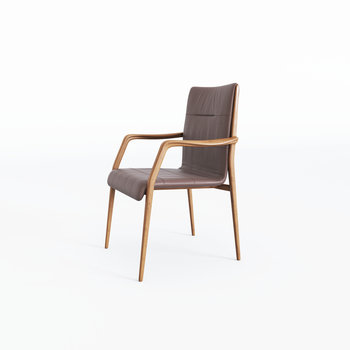 巴西 Sossego 现代单椅3d模型