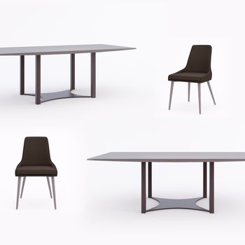 现代餐桌椅组合DBR