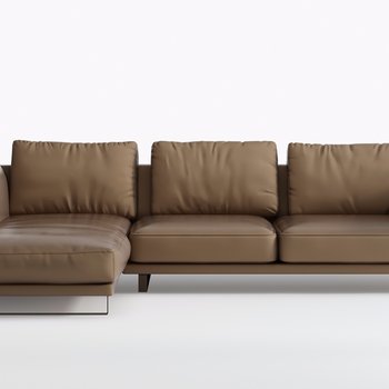 现代多人沙发 3d模型