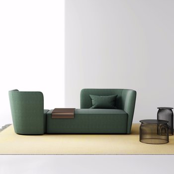 意大利 LaCividina 现代双人沙发