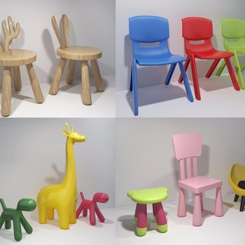 现代儿童凳子