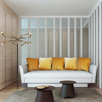 法国设计师 Damien Langlois Meurinne 沙发茶几组合3d模型