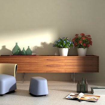 意大利 Cappellini 现代沙发3d模型