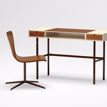 意大利 ALIVAR 现代书桌椅3d模型