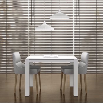 法国 Cinna 现代餐桌椅组合3d模型