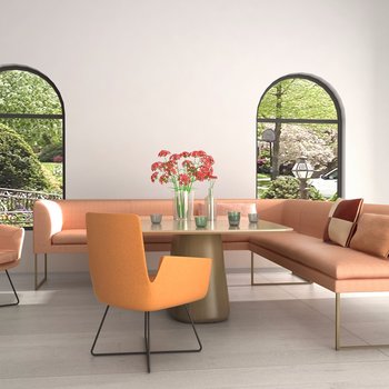 德国 Cor 现代沙发茶几组合3d模型